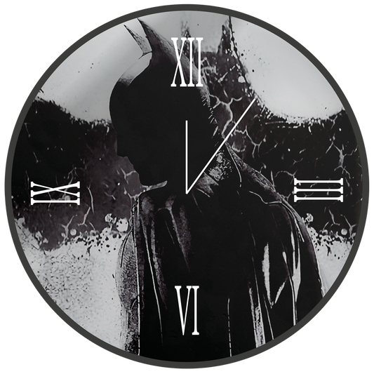 Orologio tondo in vetro BATMAN-N