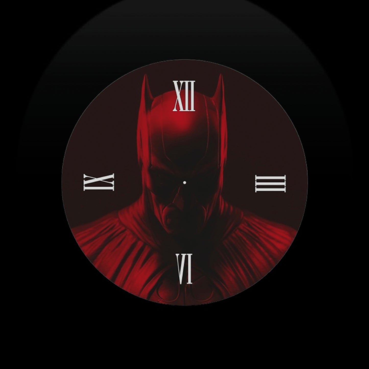 Orologio tondo in vetro BATMAN