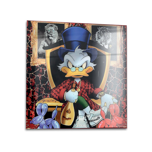 Scrooge glass picture